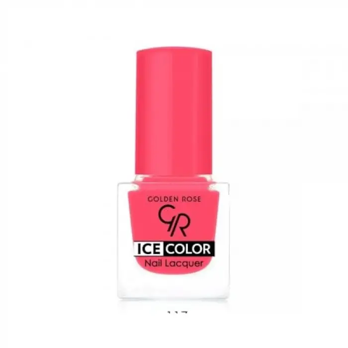 Ice Color Oje No: 117, Parlak Bitişli Mini, 6 ml