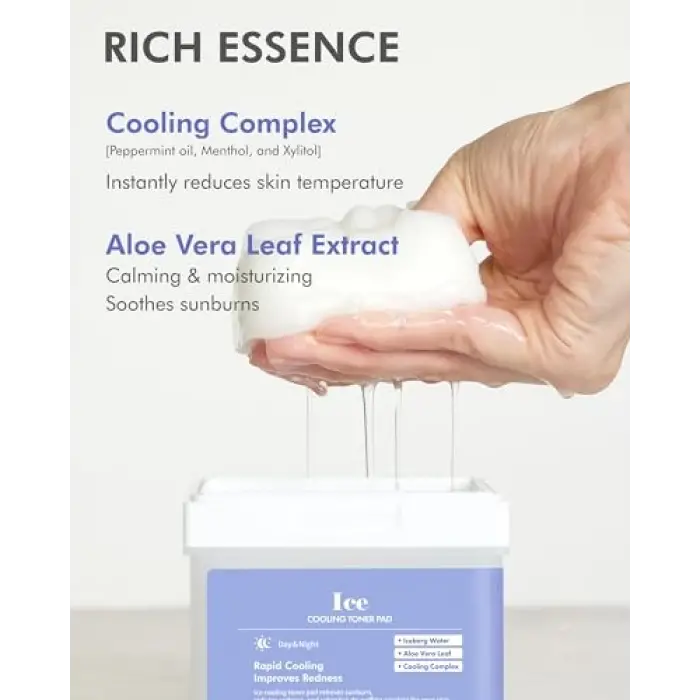Ice Cooling Toner Pad 120 Adet