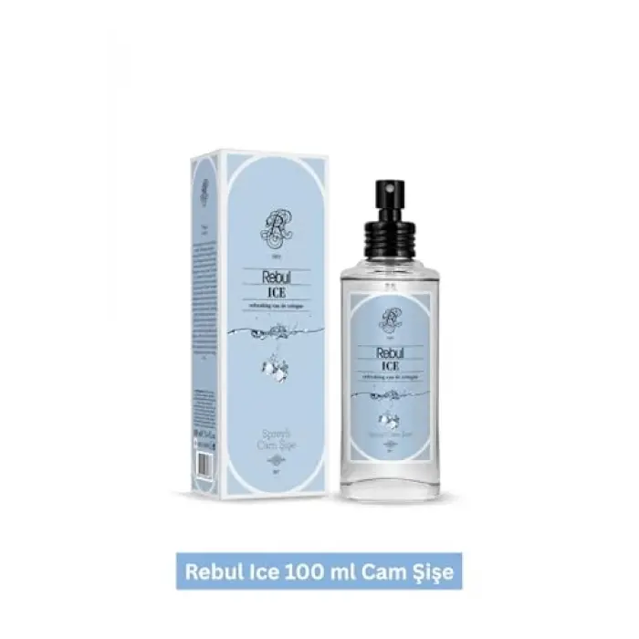 Ice Kolonya 250 ml + 100 ml Cam Şişe Seti