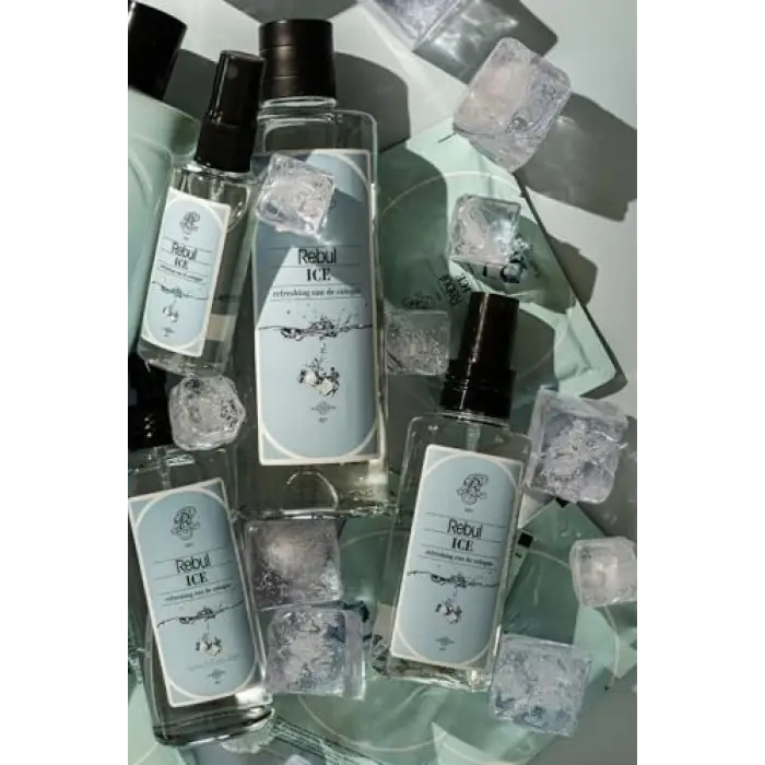 Ice Kolonya 250 ml + 100 ml Cam Şişe Seti