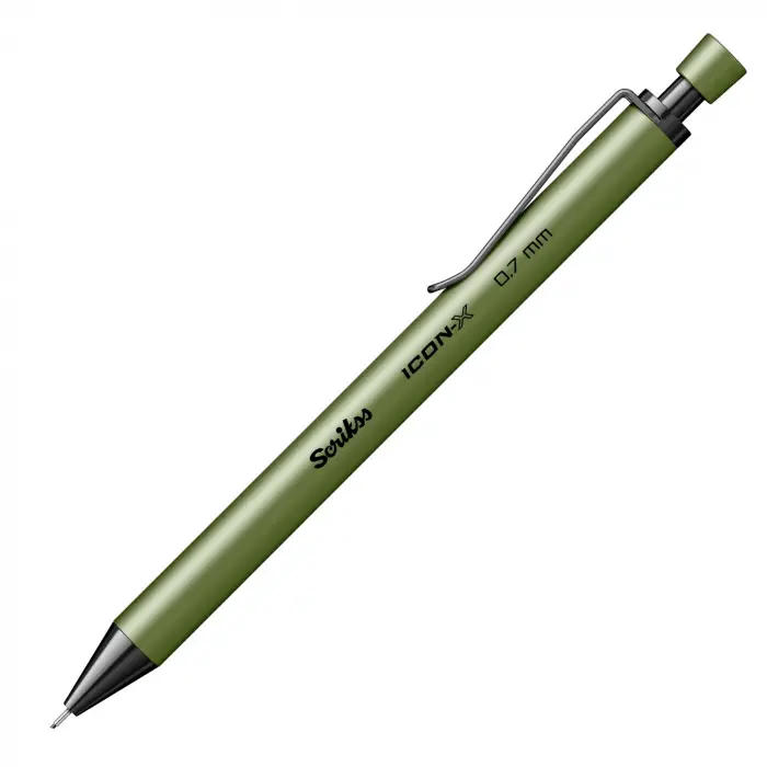 Icon-X Metal 0.7 mm yeşil versatil kalem