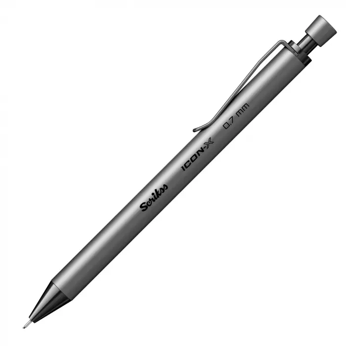 Icon-X Metal Versatil Kalem, 0.7 mm, Antrasit