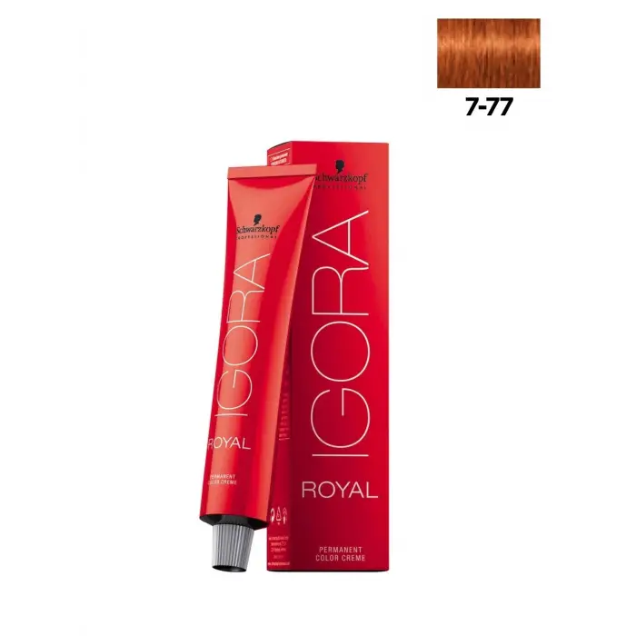 Igora Royal 7-77 Kumral-Yoğun Bakır