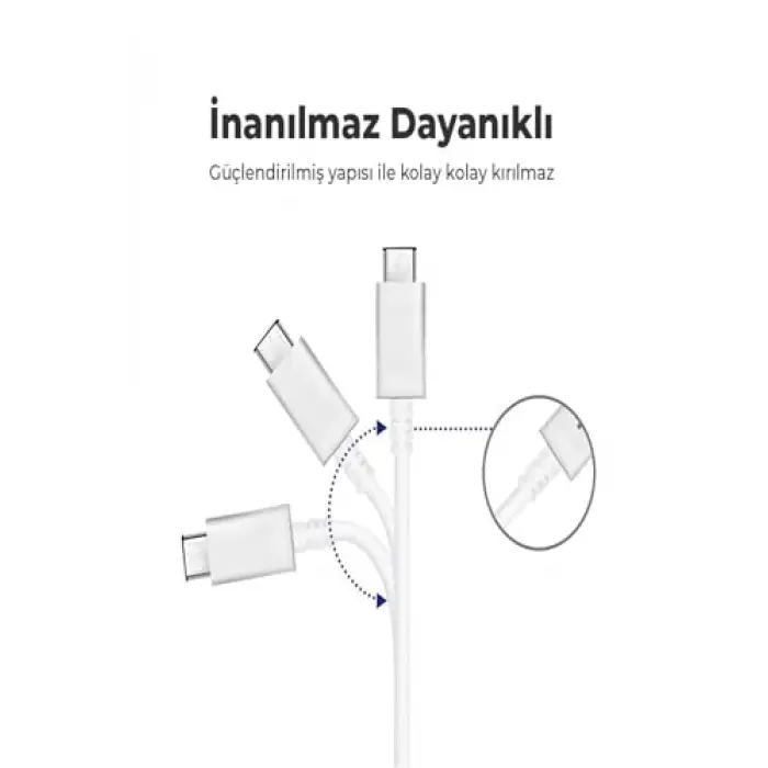 İletişm Micro 6 Amper Hızlı Şarj ve Data Kablosu 1 Metre
