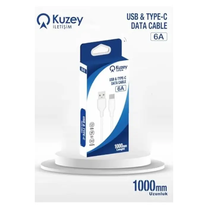 İletişm Type-c Hızlı Şarj ve Data Kablosu 1 Metre