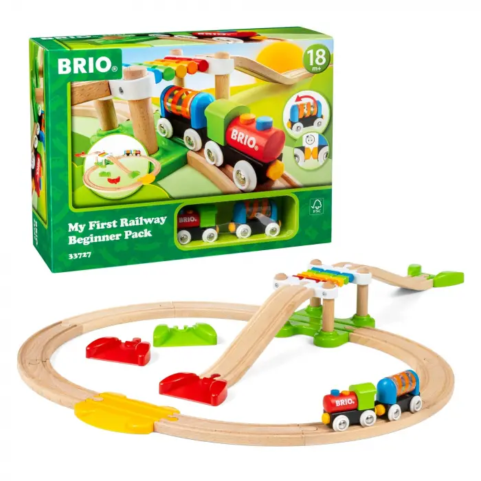 İlk Tren Yolu Oyuncak Seti