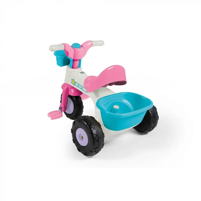 İlk Üç Tekerlekli Bisikletim Pvc Torbada Pembe 2576