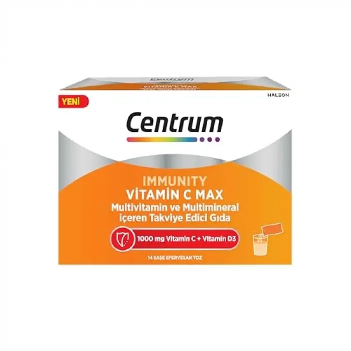 Immunity Vitamin C Efervesan Toz Saşe, 14lü