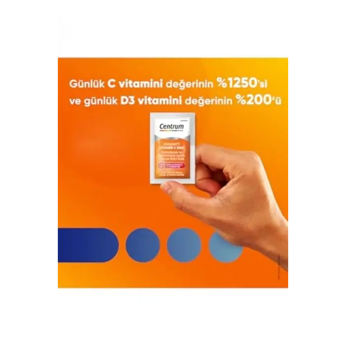 Immunity Vitamin C Efervesan Toz Saşe, 14lü