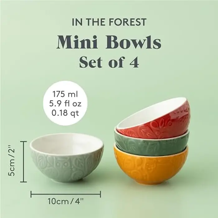 In The Forest 4lü Mini Hazırlık Kasesi Seti