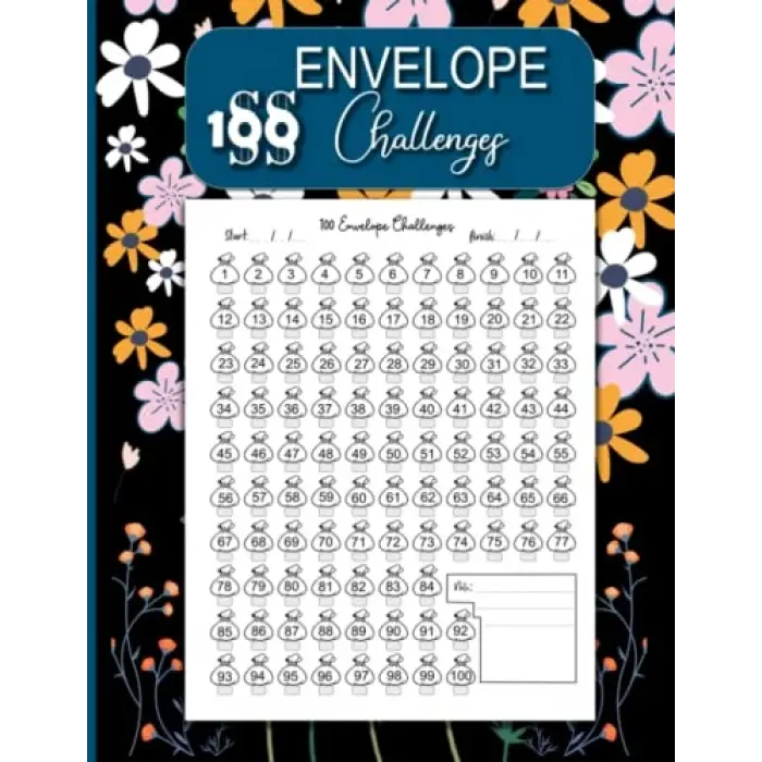 Independently published 100 envelope challenge: Saving Tracker Journal For Men And Women |Easy And fun Way To Save $5,050... |Cash Envelope , Finance Challenge, Money Challenge