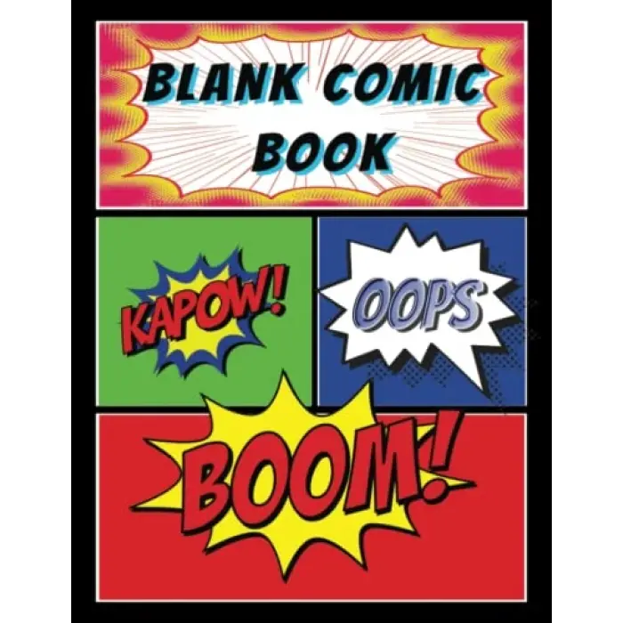 Independently published 2-6 8,5x11 inch-110 10 with Templates Draw Story Different Handy Panel layouts pages Blank Comic Book Create Your Own Comics Notebook