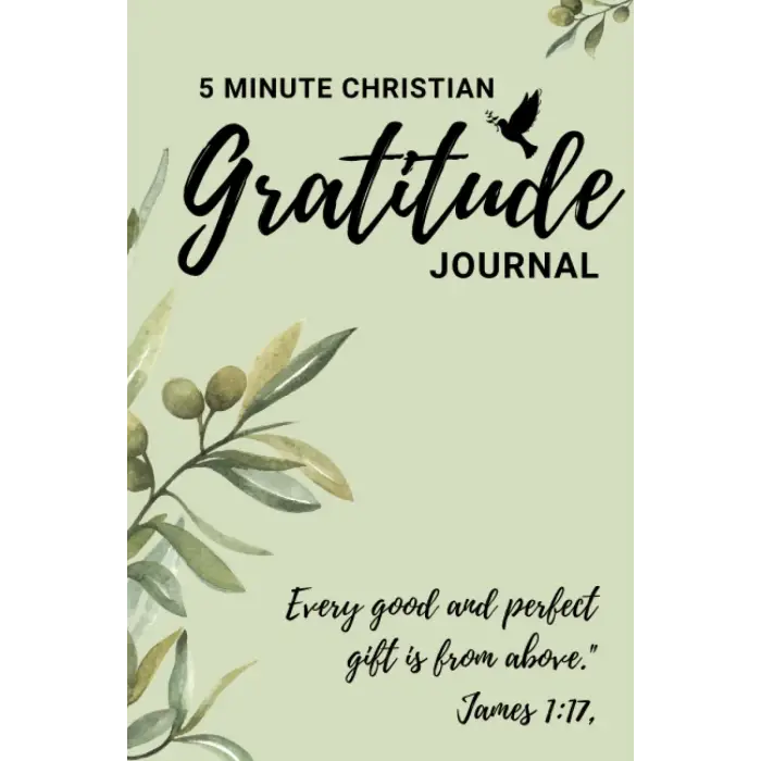 Independently published 5 Minute Christian Gratitude Journal