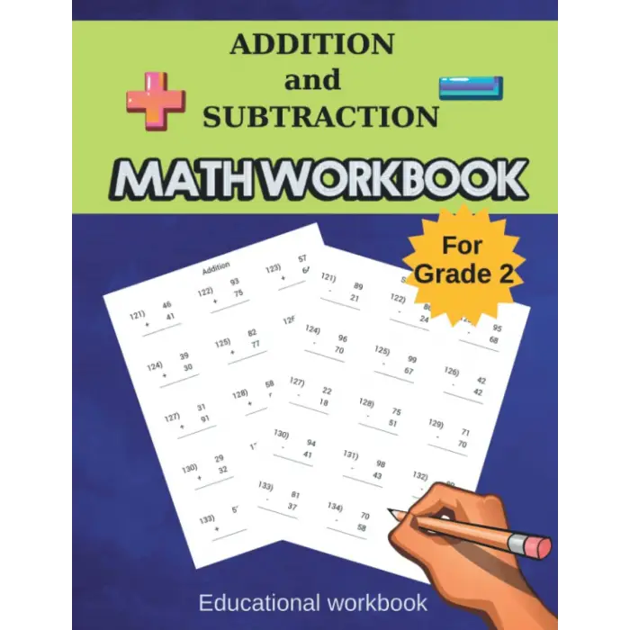 Independently published Addition and Subtraction Math Notebook: Educational Workbook for Kids | Learn addition and subtraction with 2-digit number for Grade 2