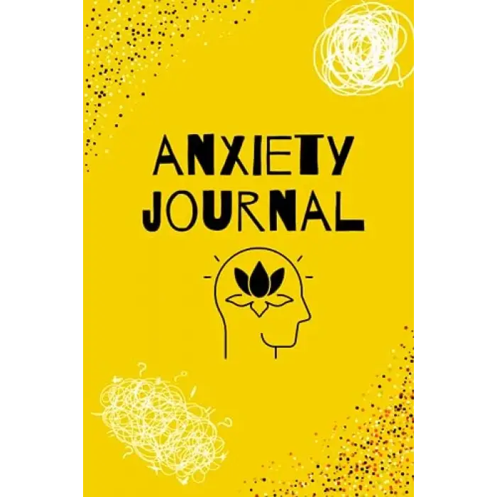 Independently published Anxiety Journal: Colorful, Bold, Anxiety easing tool.