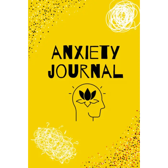 Independently published Anxiety Journal: Colorful, Bold, Anxiety easing tool.