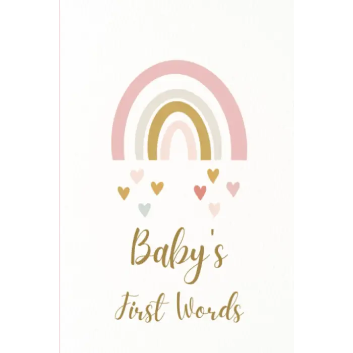 Independently published Babys First Words Journal - baby - keepsake