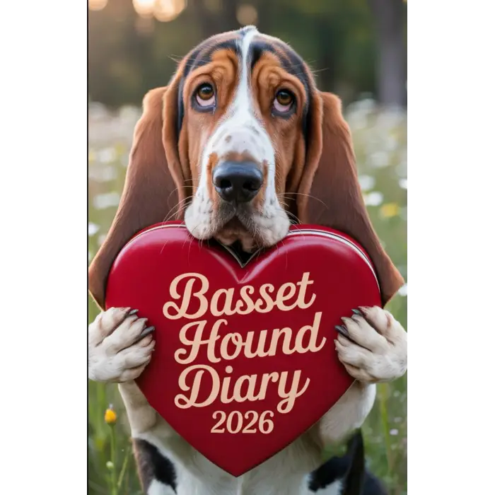 Independently published Basset Hound Dog Diary