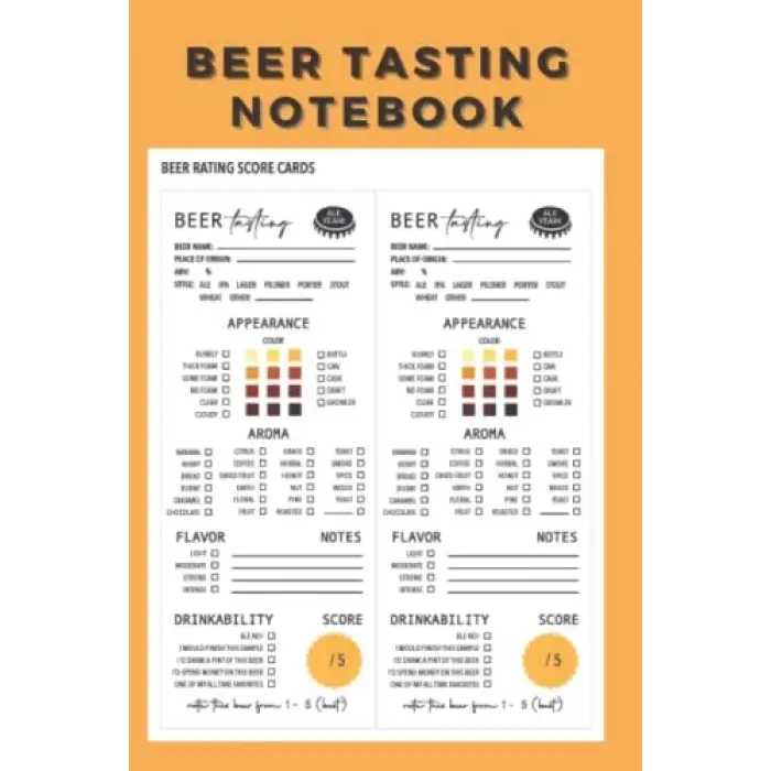 Independently published Beer Tasting Notebook: To all beer lovers