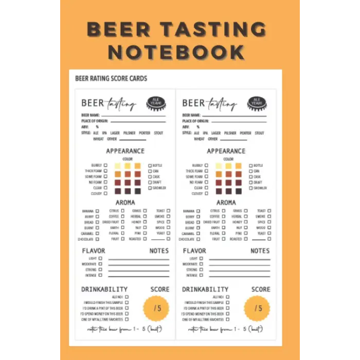 Independently published Beer Tasting Notebook: To all beer lovers