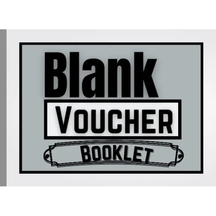 Independently published Blank Voucher Booklet: 50 Fillable DIY Colored Cards, Relationship Coupons for Couples, Him and Her, Perfect for Valentines Day and Anniversary