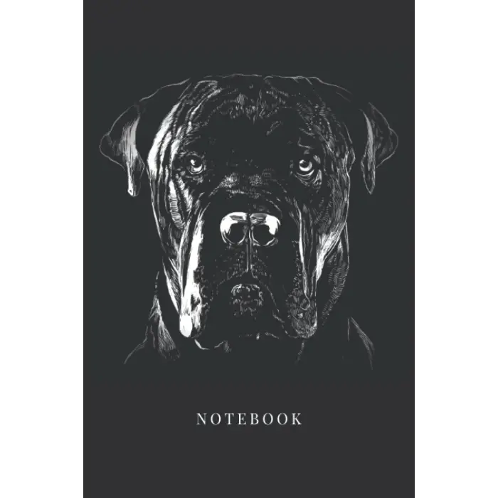 Independently published Cane Corso Notebook: Cane Corso Notebook, Cane Corso Dog Head Notepad, Cane Corso Dog Portrait Journal, 6x9 Blank Lined Journal/Notebook, Italian ... Cane Corso Dog Lovers G...