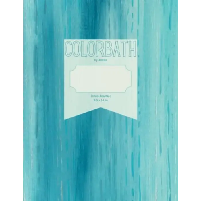 Independently published Colorbath Lined Journal: by Jentle