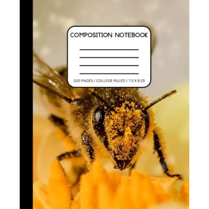 Independently published Composition Notebook Wide College Ruled: Bees