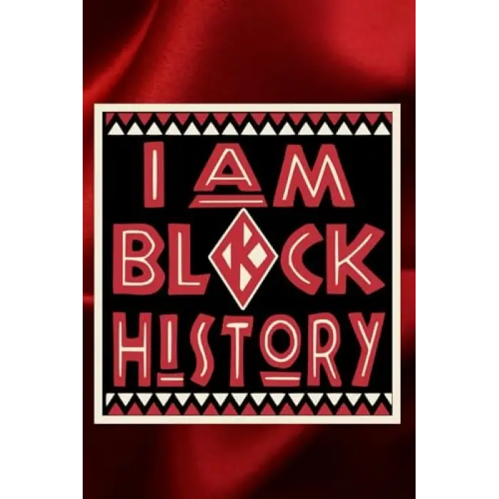 Independently published Crimson and Cream I am Black History: 120 Page Blank Lined Journal/Notebook