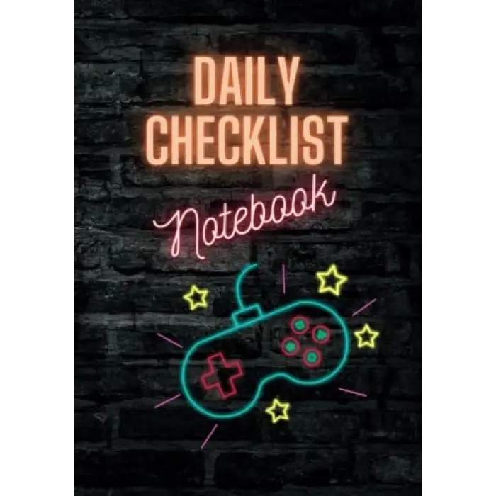 Independently published Daily Checklist Notebook - Gamer Design: Checklist Notebook to Help Kids Stay Organized When Transitioning Between Parents Homes | Checklists Gives Kids a Sense of Control &...