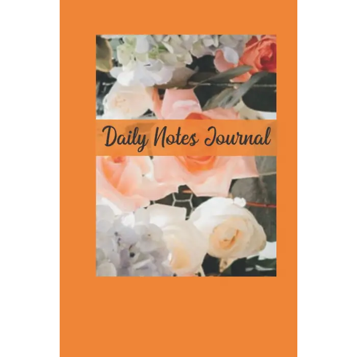 Independently published Daily Journal Peach Roses
