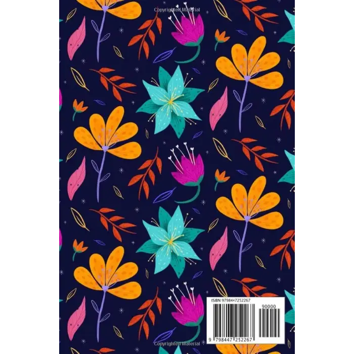 Independently published Daily Journal | Spring Floral-Theme Edition With Lined Pages