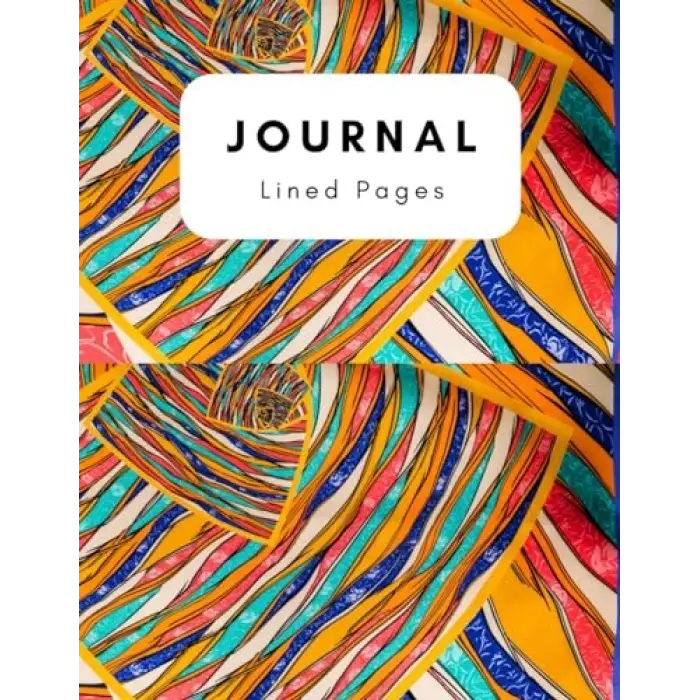 Independently published Daily Journal with Lined Pages: Unique Colorful Bright For everyday thoughts