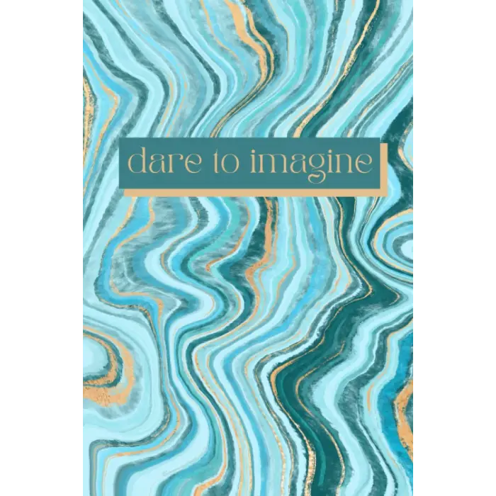 Independently published Dare To Imagine marble journal
