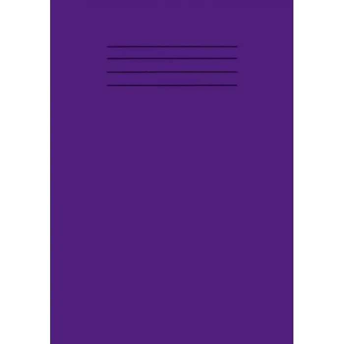 Independently published Dark Purple A4 School Exercise Book Lined Paper Workbook Supplies 101 Pages with Margin Line: For Students, Kids, College, Office, Classroom Use and Home Use Learning Resources