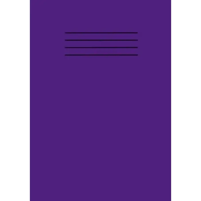 Independently published Dark Purple A5 School Exercise Book Lined Paper Workbook Supplies 101 Pages with Margin Line: For Students, Kids, College, Office, Classroom Use and Home Use Learning Resources