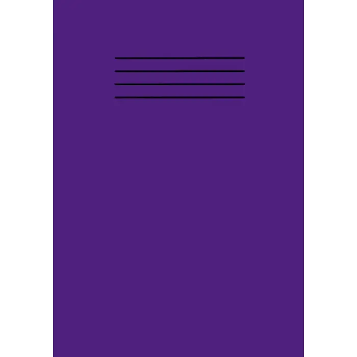 Independently published Dark Purple A5 School Exercise Book Lined Paper Workbook Supplies 101 Pages with Margin Line: For Students, Kids, College, Office, Classroom Use and Home Use Learning Resources