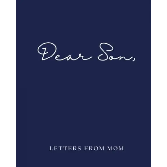 Independently published Dear Son, Letters from Mom | A mother’s keepsake journal to her son | Journal for moms to share thoughts, life experiences, memories, and advice for ... story. Great for new...