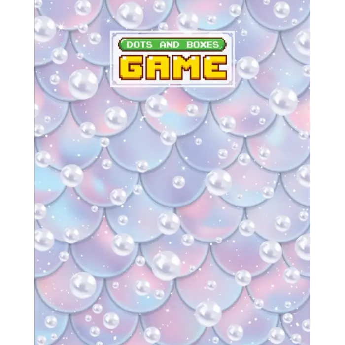 Independently published Dots And Boxes Game: Mermaid Glitter Scales Cover Dots & Boxes Activity Book - 120 Pages!, Dots and Boxes Game Notebook - Classic Pen & Paper Games (8.5 x 11 inches) by Hinr...