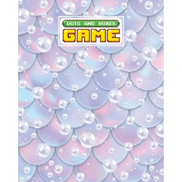 Independently published Dots And Boxes Game: Mermaid Glitter Scales Cover Dots & Boxes Activity Book - 120 Pages!, Dots and Boxes Game Notebook - Classic Pen & Paper Games (8.5 x 11 inches) by Hinr...