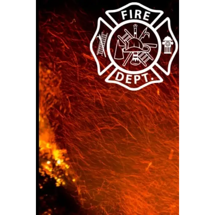 Independently published Firefighter Notebook | Maltese Cross | 6 x 9 lined | Journal