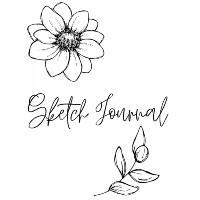 Independently published Floral Sketch Journal