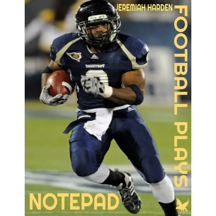 Independently published Football Plays Notepad