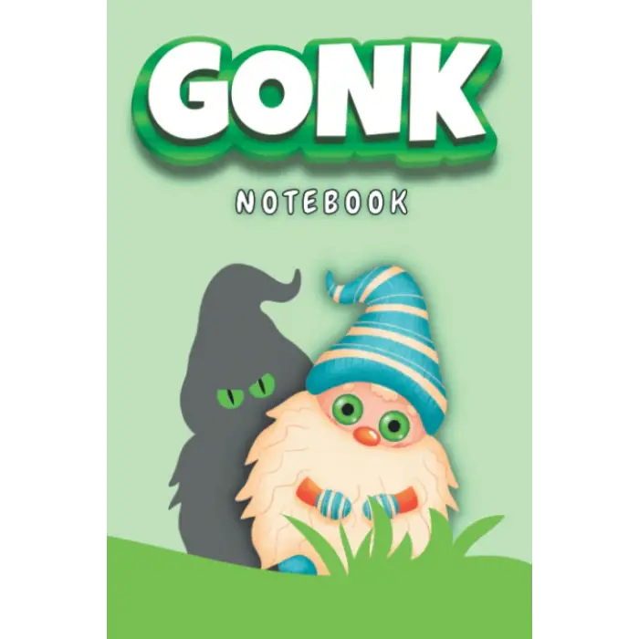 Independently published GONK - Notebook: Gonks resemble gnomes, but a gnome is very different from a gonk. Here’s a handy notebook/journal to add your daily events or notes.