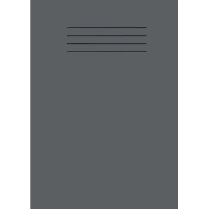 Independently published Grey A4 School Exercise Book Lined Paper Workbook Supplies 101 Pages with Margin Line: For Students, Kids, College, Office, Classroom Use and Home Use Learning Resources