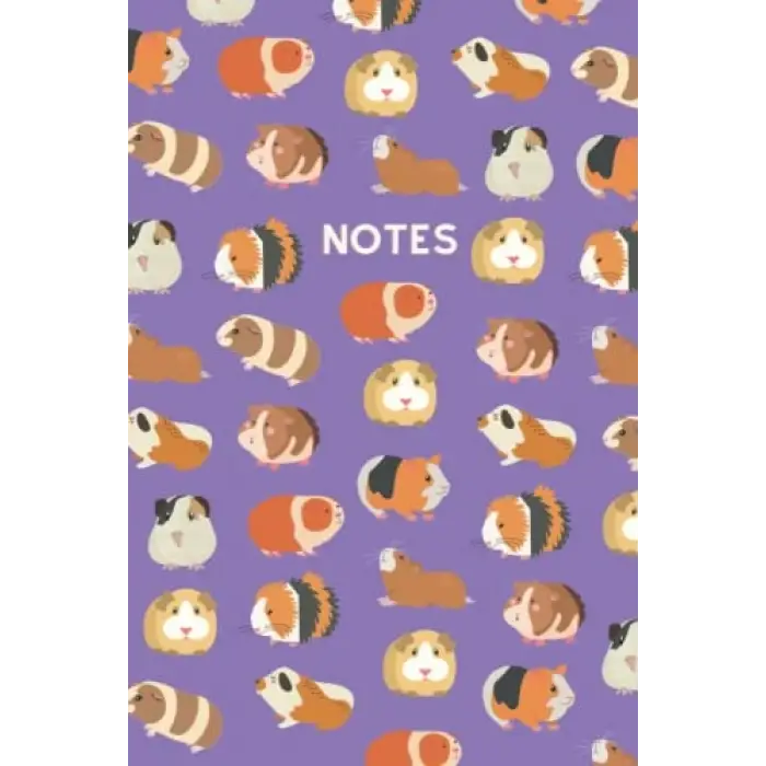 Independently published Guinea Pig - A5 Notebook - 100 Lined Pages (Purple)