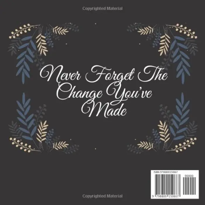 Independently published Happy retirement Never forget the change youve made: Keepsake, Gest book, With 100 pages, Retirement gifts, 8.5x8.5 Paperback, Soft Cover, Matte Finish