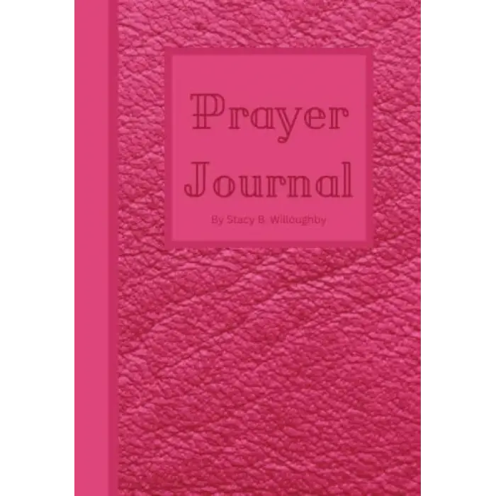 Independently published HOT PINK Prayer Journal – 7X10 Paperback: Devotional pages for sermon notes, bible study notes, or strictly spending an hour in prayer.