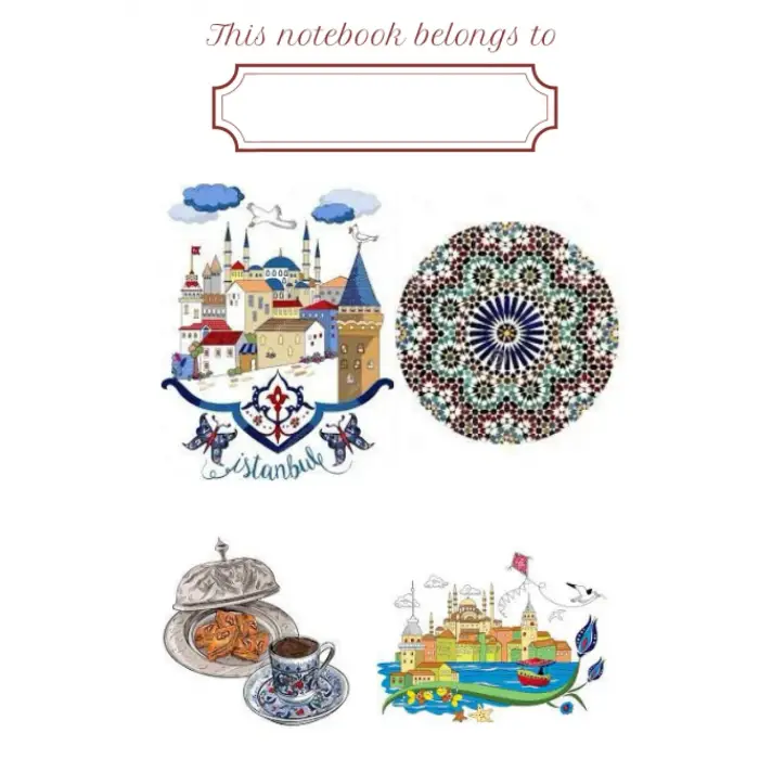 Independently published Istanbul Cute Notebook: Cute Istanbul notebook for school, high school, college
