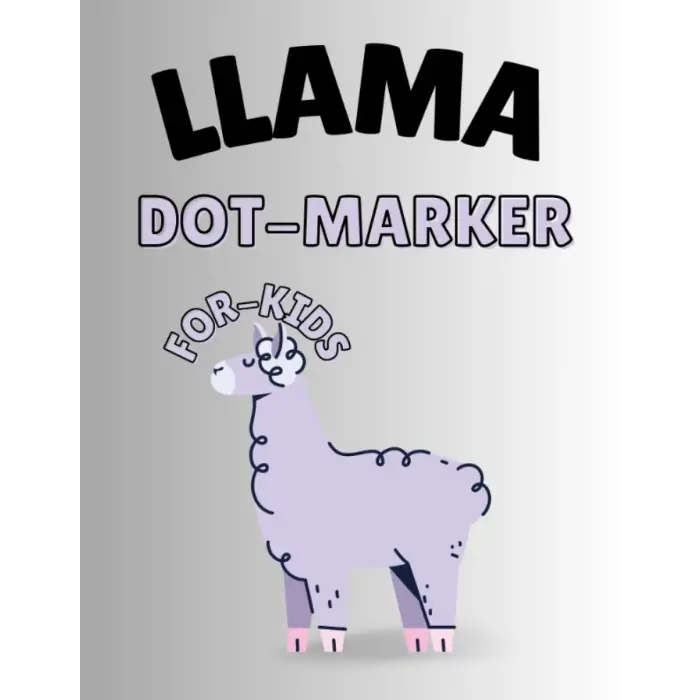 Independently published LLAMA DOT MARKER
